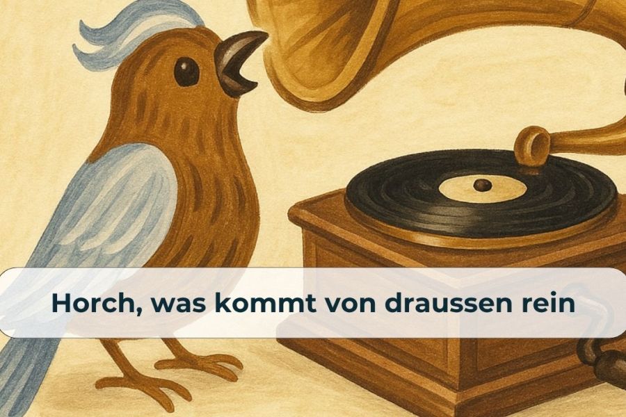 Horch, was kommt von draussen rein